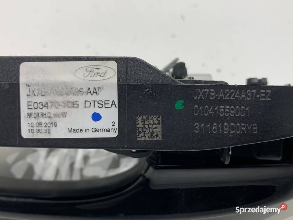 KLAMKA ZEWNĘTRZNA PRAWY TYŁ FORD FOCUS IV