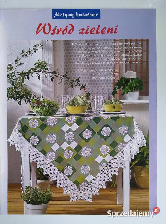 Szydełkowanie 42010 koronki i obrusy szydełko