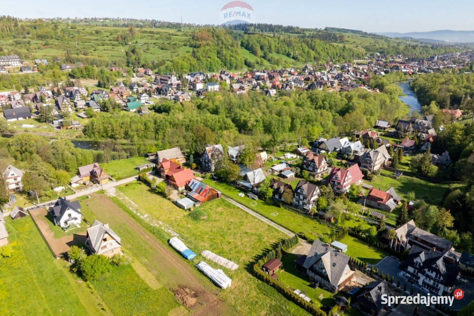 Działka budowlana w Białym Dunajcu k Zakopanego Biały Dunajec