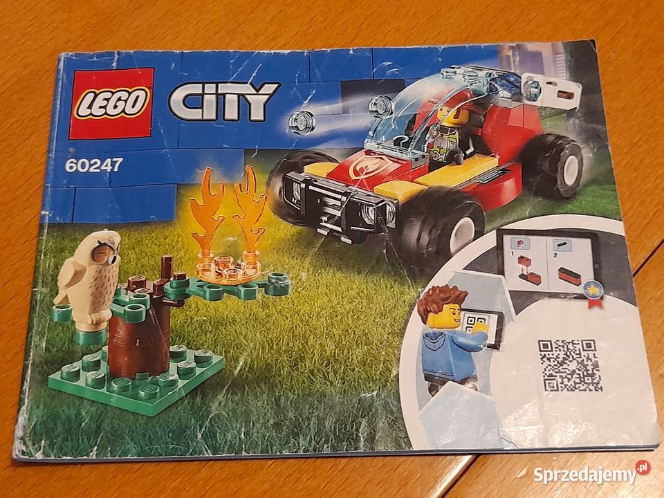 Lego pożar w lesie 60247 mały samochód strażacki Tulce