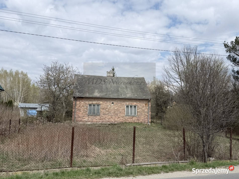 dom do remontu Lasek gm Celestynów cegła mazowieckie