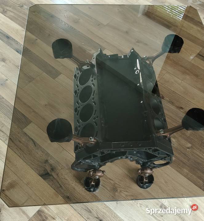 Unikatowy Stolik Kawowy V8 BMW Loft Industrial Stoliki kawowe i ławy