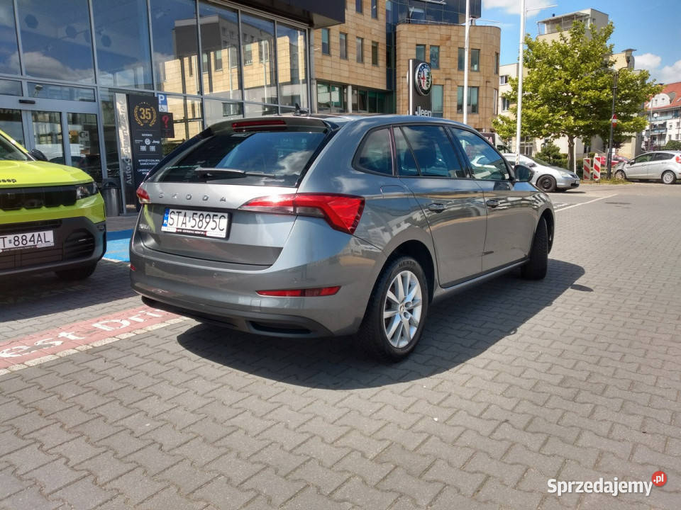 koda Scala 10 TSI 110 ambition czujniki parkowa elektryczne lusterka Tychy