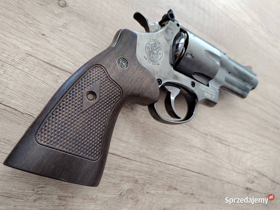 Rewolwer wiatrówka SMITHWESSON M29 45 mm 3 BBs Gliwice sprzedam