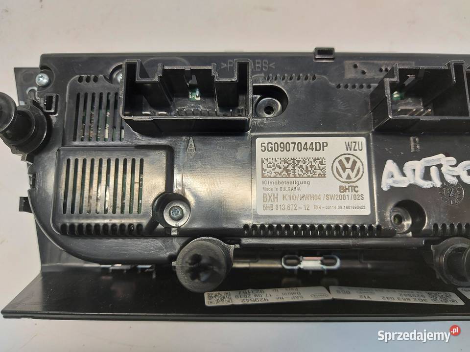 VW Arteon 3G8 2018r PANE STEROWANIA KLIMATYZACJI