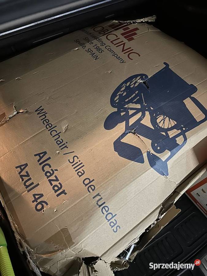 wuzek inwalidzki Mobiclinic Alcazar azul 46 Kraków