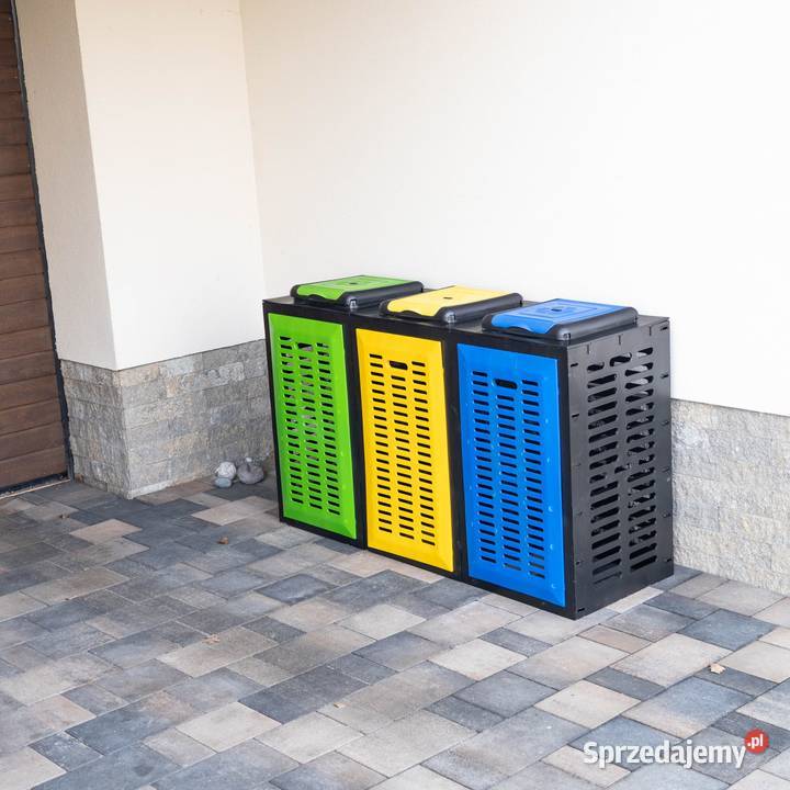 kosz kontener box 3 STOJAKI NA 3 WORKI NA ŚMIECI mazowieckie Warszawa
