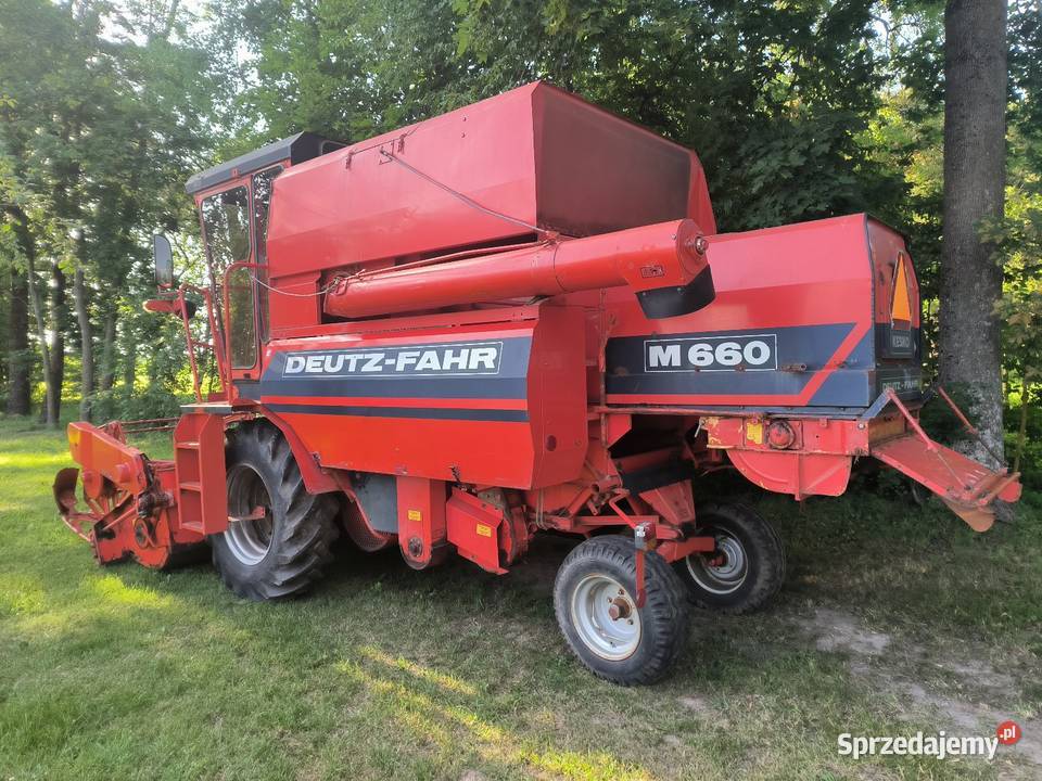 Kombajn DeutzFahr M660 podlaskie Korycin