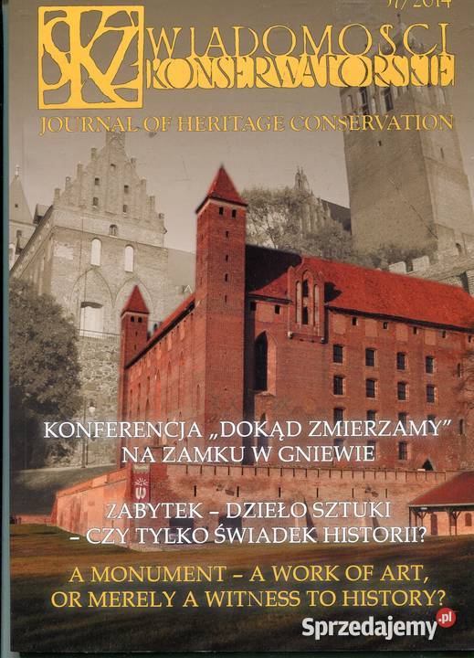 Wiadomości Konserwatorskie 37 2014