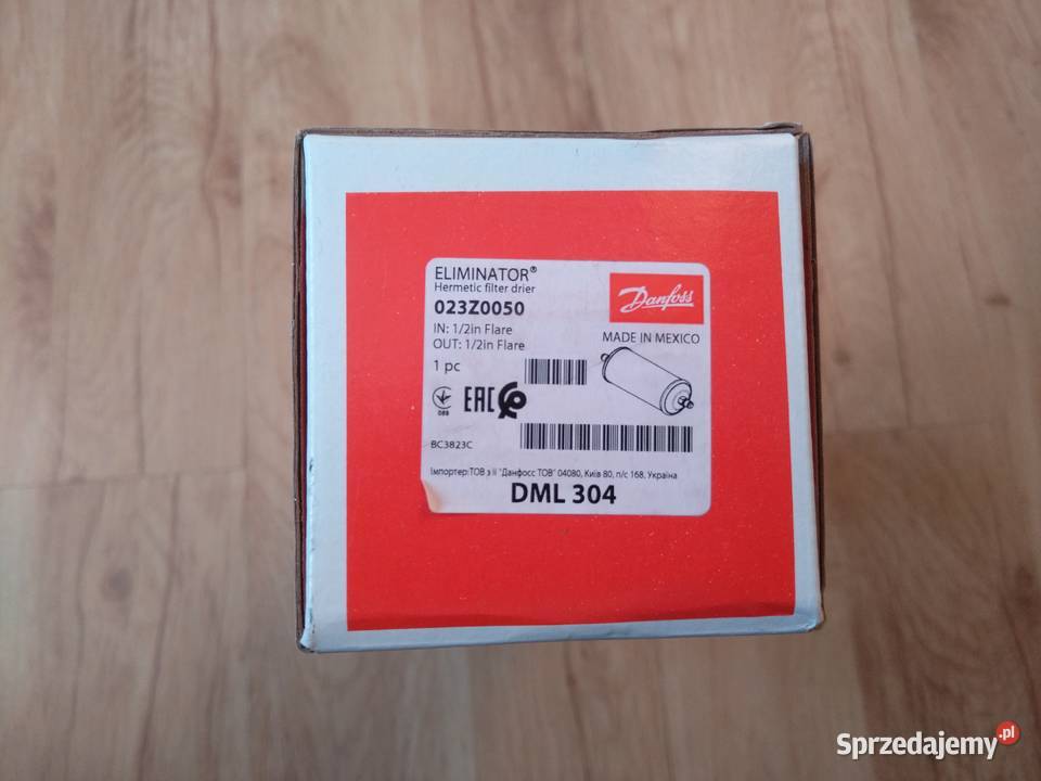 Hermetyczny filtr odwadniacz DANFOSS 023Z0050 pomorskie Chojnice