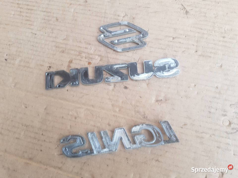 Suzuki Ignis MH 0410 emblematy znaczki tylnej dolnośląskie Legnica