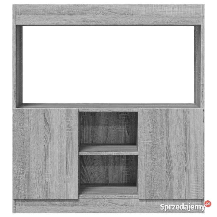 Wysoka szafka szary dąb sonoma 92x33x100 Warszawa