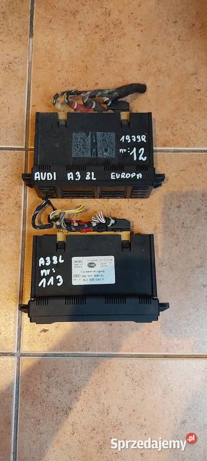 Panel klimatyzacji AUDI A3 8L 5HB00760810 Panele sterowania, przełączniki Szczecin