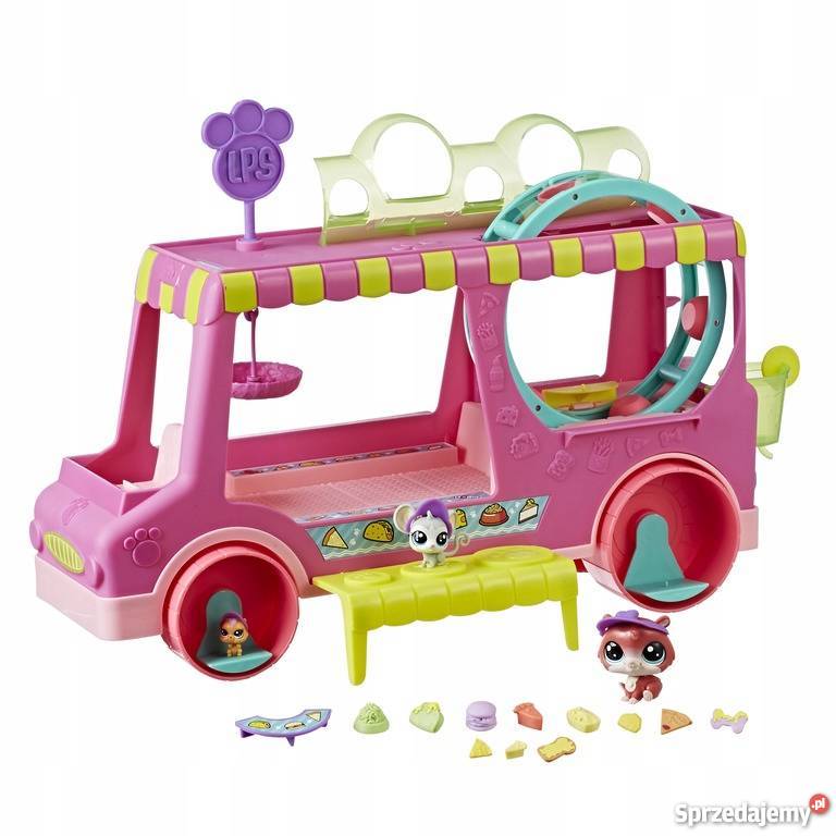 LITTLEST PET SHOP FOOD TRUCK ZE ZWIERZAKAMI sprzedam