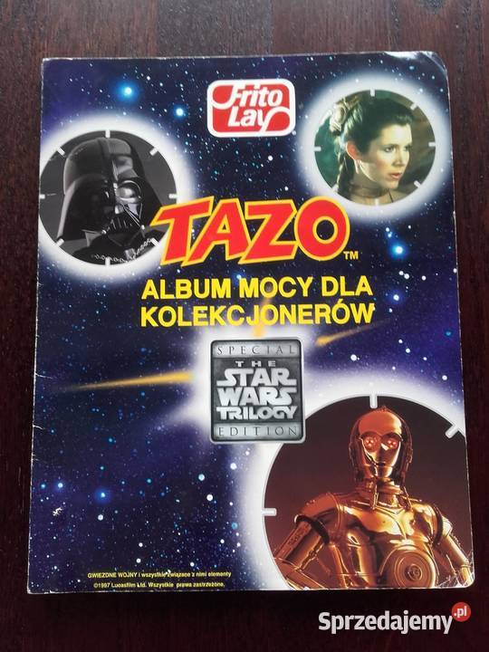 Star Wars TAZO kolekcja album mocy 1997 Kraków