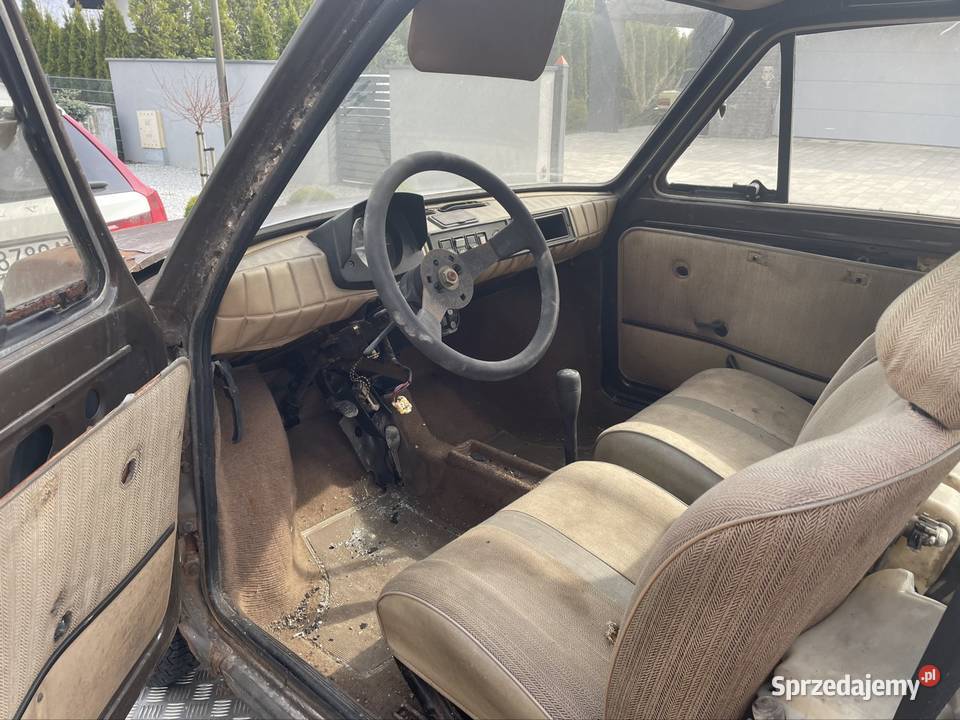 Fiat 126 Brown 126 Gliwice