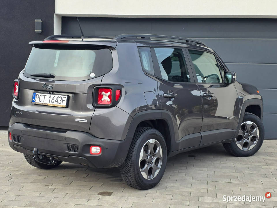 Jeep Renegade ładny panorama 4x4 20 140 komputer pokładowy wielkopolskie Czarnków
