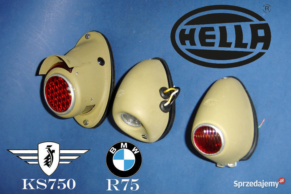 BMW R 75 Zundapp KS 750 Sahara lampa tył motor Wrocław sprzedam