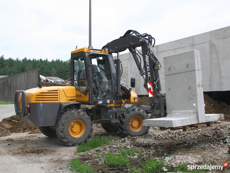 Usługi Roboty Ziemne Mecalac KoparkoŁadowarka Szczawa usługi budowlane