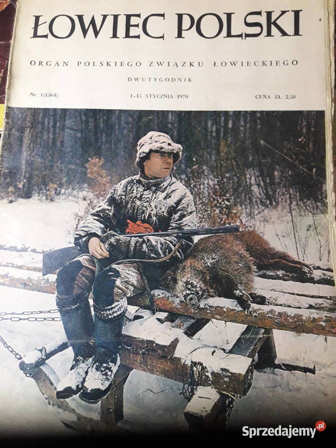 Łowiec Polski 1 do 24 1970 STARA KOLEKCJA Warszawa sprzedam