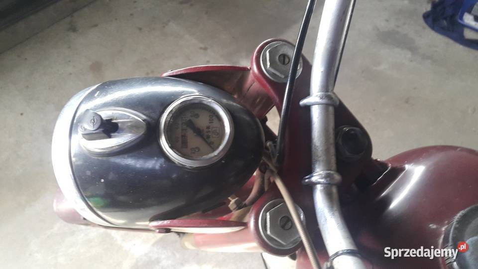 Motocykl WSK dwuramówka Sietesz