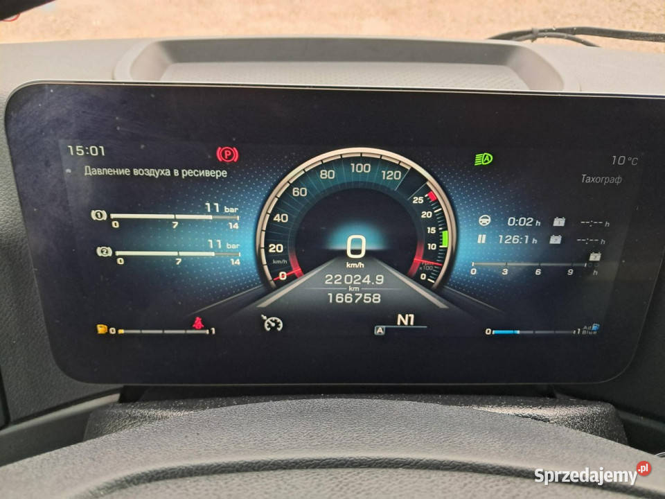 Mercedes Actros Komorniki