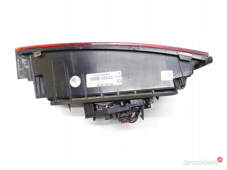 LAMPA LEWA LEWY TYŁ TYLNA W KLAPE LED AUDI A3 8V osobowe