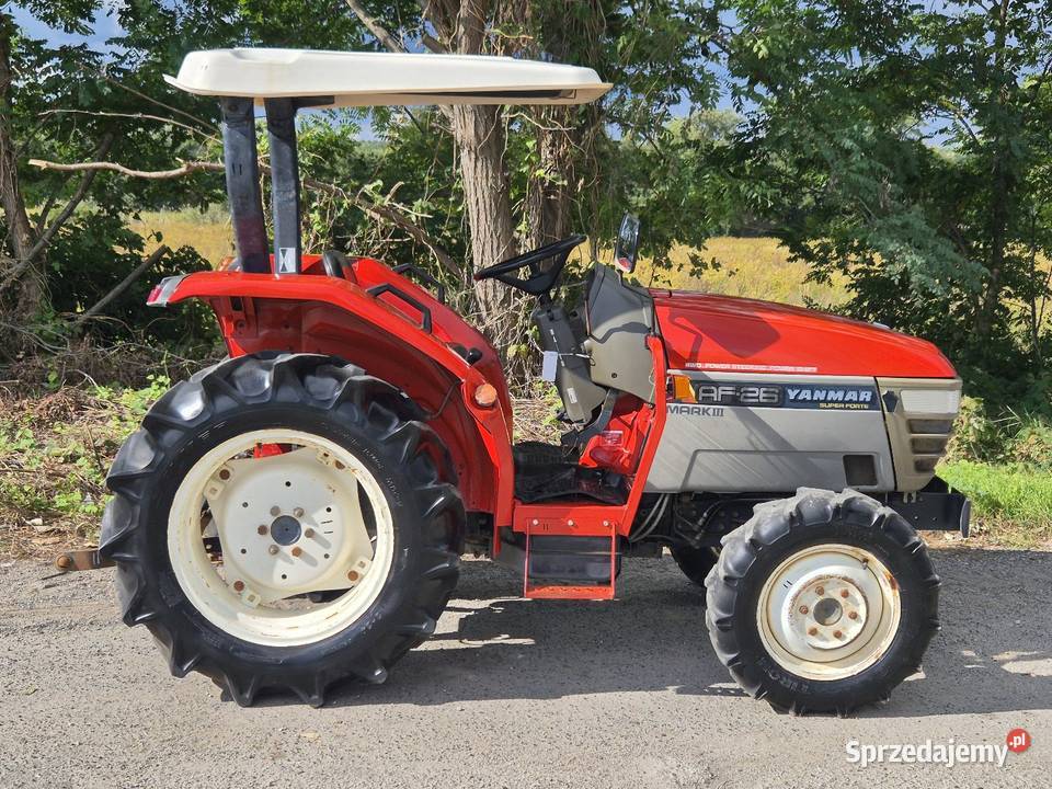 Traktorek YANMAR AF26D 26 44 Wspomaganie