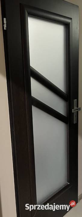 Sprzedam drzwi wenge z ościeżnicami Lewe 80 2 lubelskie Hrubieszów
