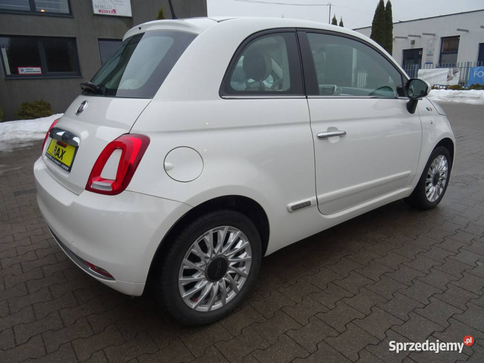 Fiat 500 12 70 Lounge Salon Dach Panorama I 2007 113878km Łódź