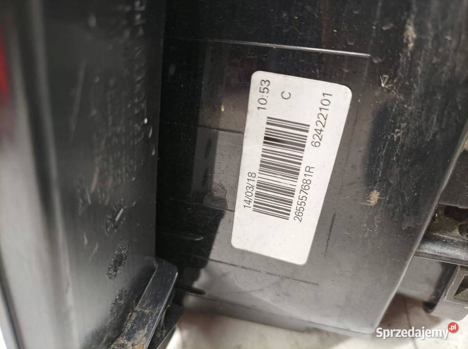 LAMPA TYŁ LEWA LED EU 26557681R Dacia Logan II