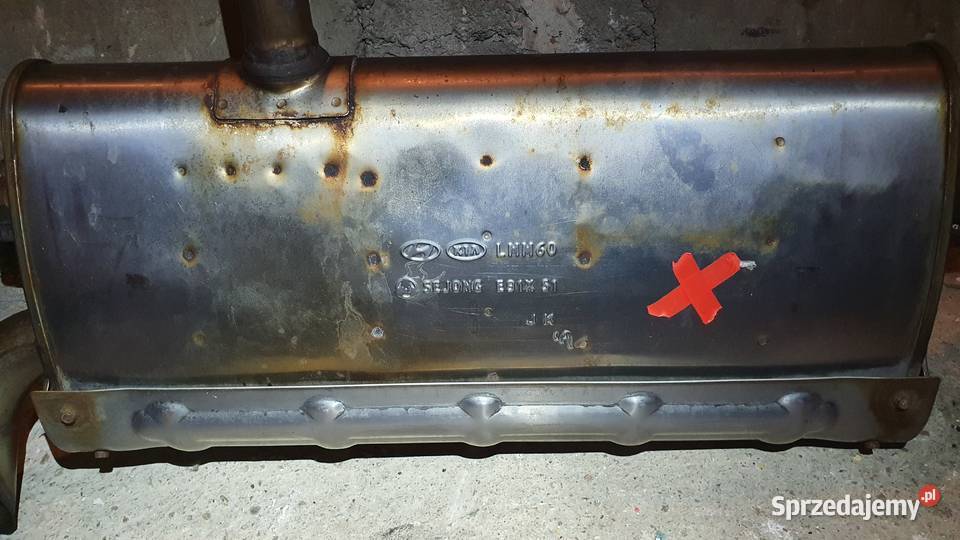 Tłumik końcowy do KIA Sportage III 2015 mazowieckie Warszawa