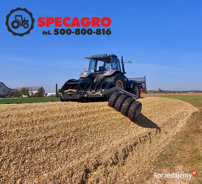 Wał pryzmowy zębaty do zagęszczania kiszonek w Stryków sprzedam