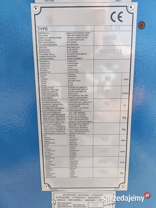 WYKRAWARKA wycinarka do blach otworów Wrocław