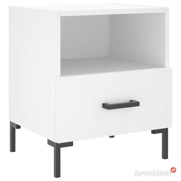 Szafki nocne 2 białe 40x35x475 WM827437 mazowieckie Warszawa sprzedam