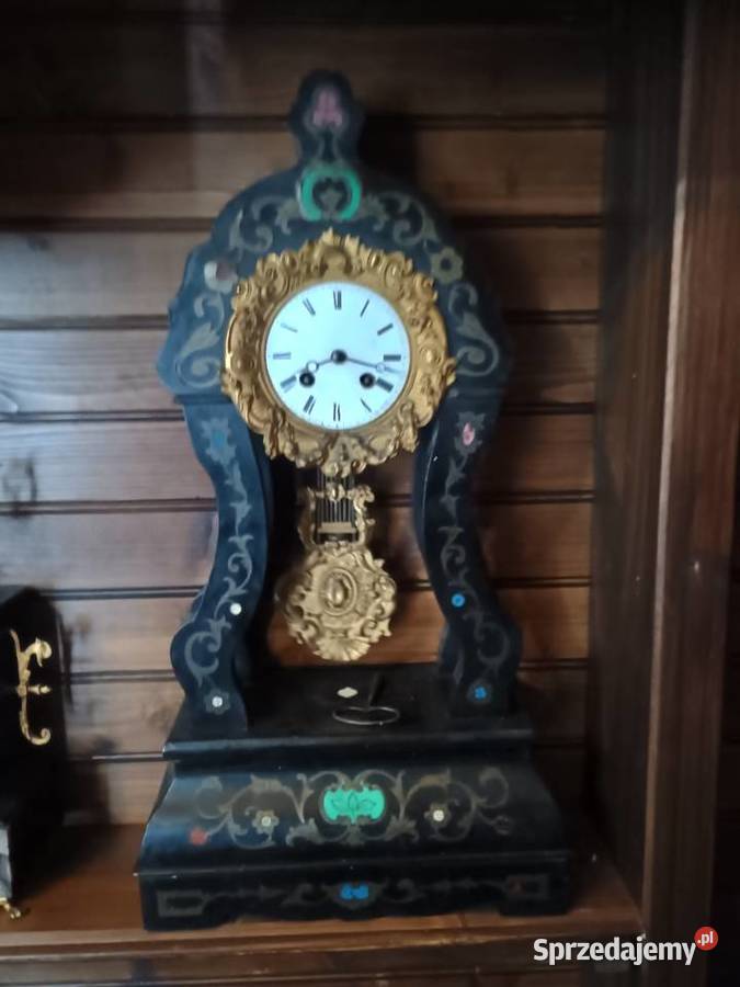 Kominkowy zegar francuski Rzeszów sprzedam