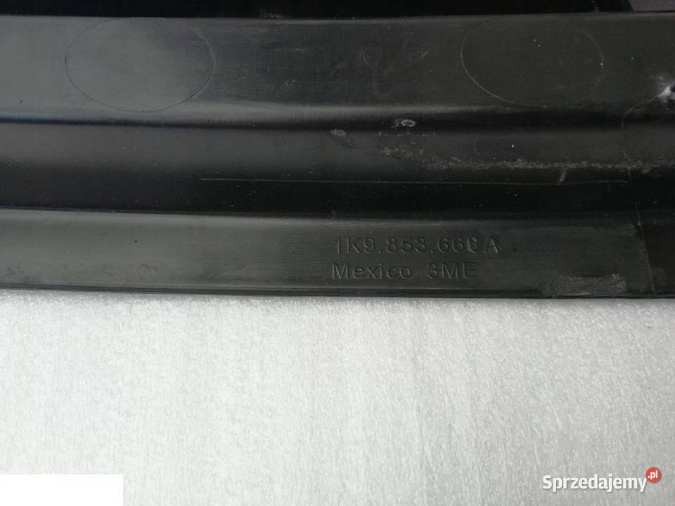 VW GOLF VI 6 KRATKA ZDERZAKA PRAWA 1K9853666 osobowe lubelskie