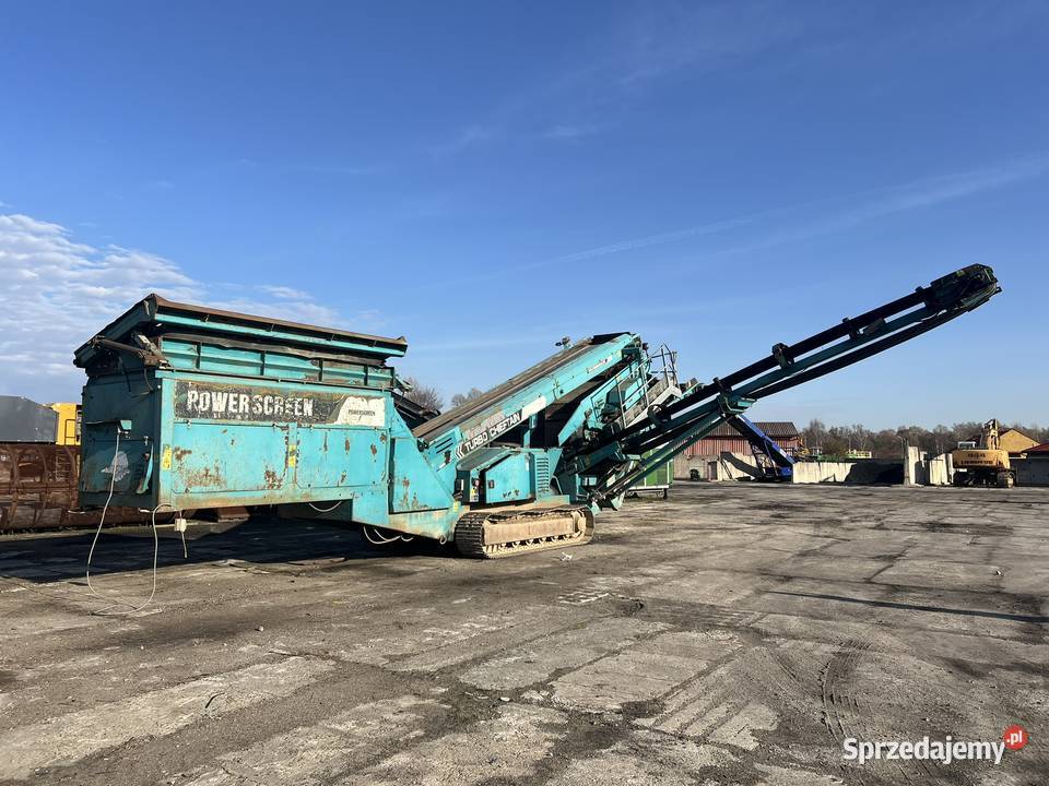Przesiewacz wibracyjny Powerscreen Chieftain nie Zator