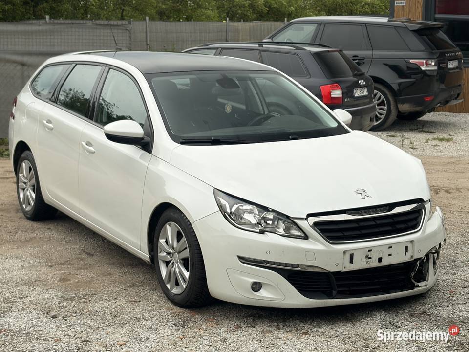 PEUGEOT 308 SW 2015 16 EHDI BIAŁA PERŁA BOGATA 308 wielkopolskie Poznań sprzedam