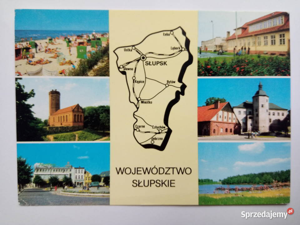 Pocztówka Województwo Słupskie 1978r PRLu NOWA Dąbrowa Górnicza sprzedam