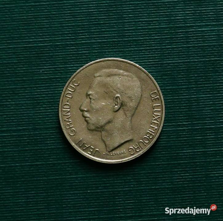 LUKSEMBURG 5 franków 1986r Gliwice