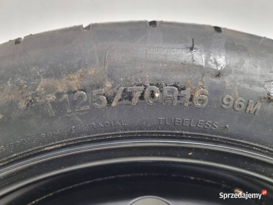 KOŁO DOJAZDOWE ZAPASOWE Audi Seat Vw Golf V Chełm