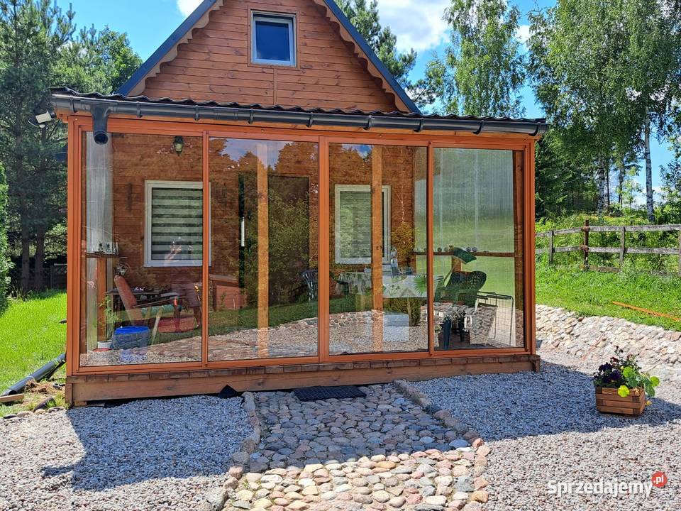 Aluminiowa zabudowa balkonu zadaszenie tarasu Wyszków