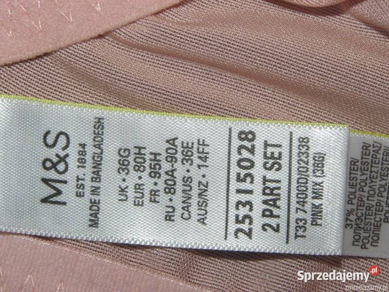 Biustonosz Stanik 36G 80G Marks Spencer Siedlce