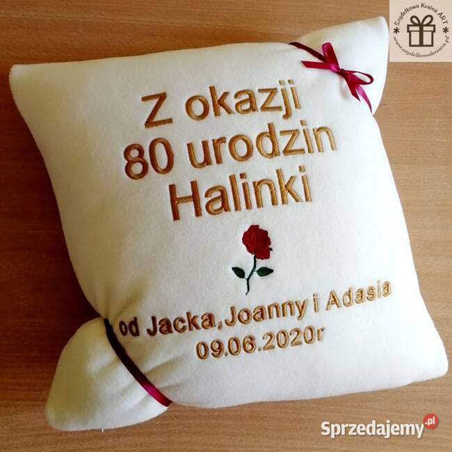 Prezent okrągłe 80 URODZINY osiemdziesiątkę kujawsko-pomorskie Toruń