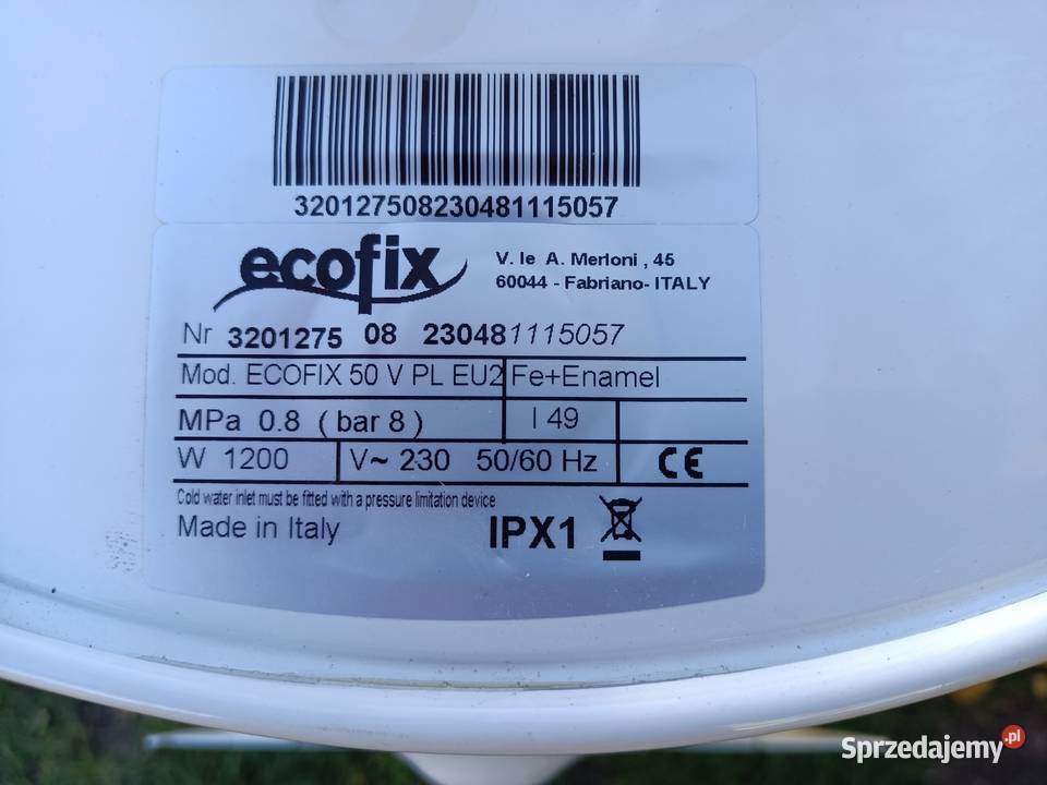 Sprzedam sprawny mało używany bojler elektryczny Kazimierówka sprzedam