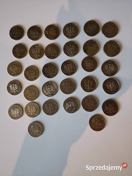 Monety 10 z roku 1989 i 1990 śląskie Częstochowa