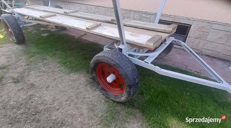 Wóz ciągnikowy mocny z hamulcem Strzyżów