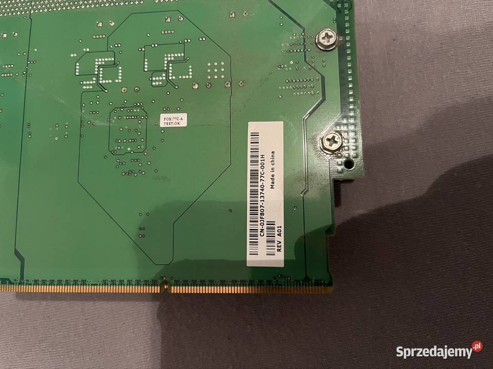 Sloty ram bank pamięci Dell Opole sprzedam