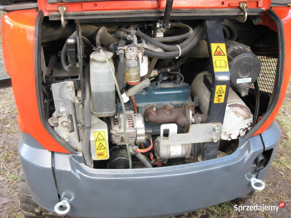 Minikoparka Kubota KX 0164 z 2015 r 0184 0194 Kołczygłowy sprzedam